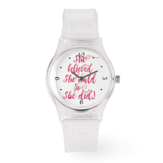 Montre Elle Croyait Qu'Elle Pouvait Le Faire Pour Faire D