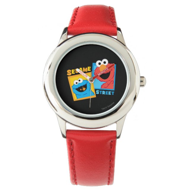 Montre Elmo et Cookies Monster Friends (devant)