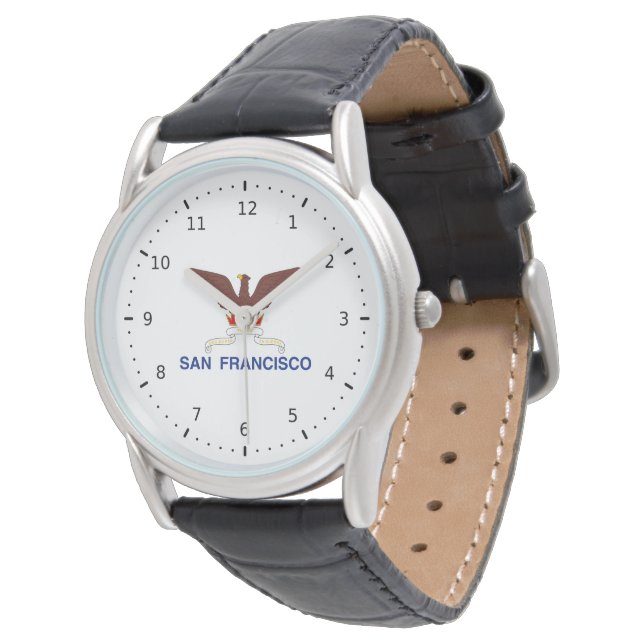 Montre Emblème de San Francisco, Californie (Incliné)