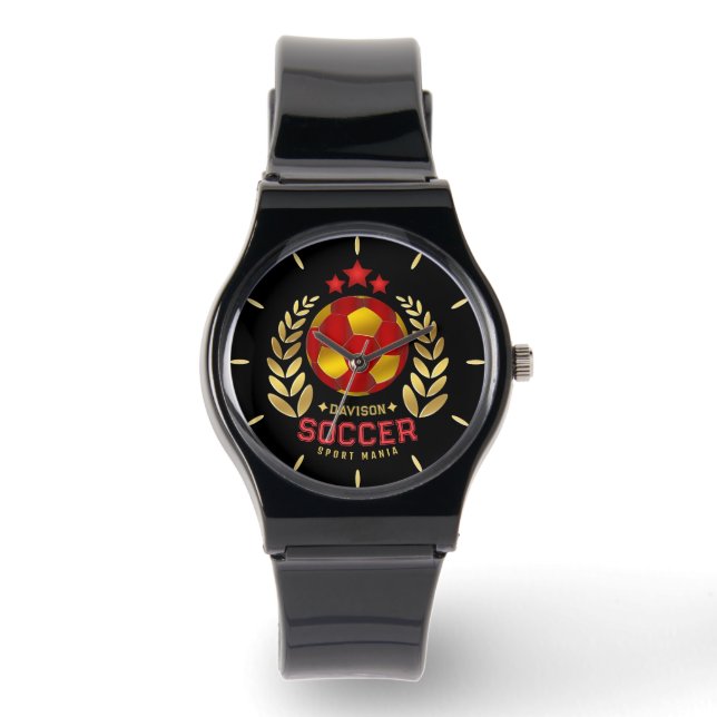 Montre Emblème de style football (Recto)