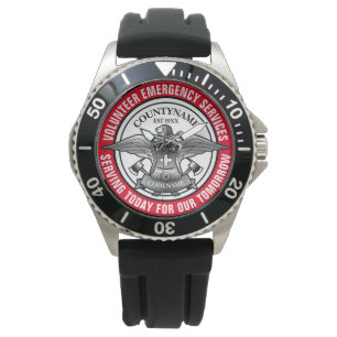 Montre Emblème des services d'urgence bénévoles