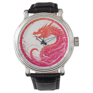 Montre Emblème du Serpent Crimson