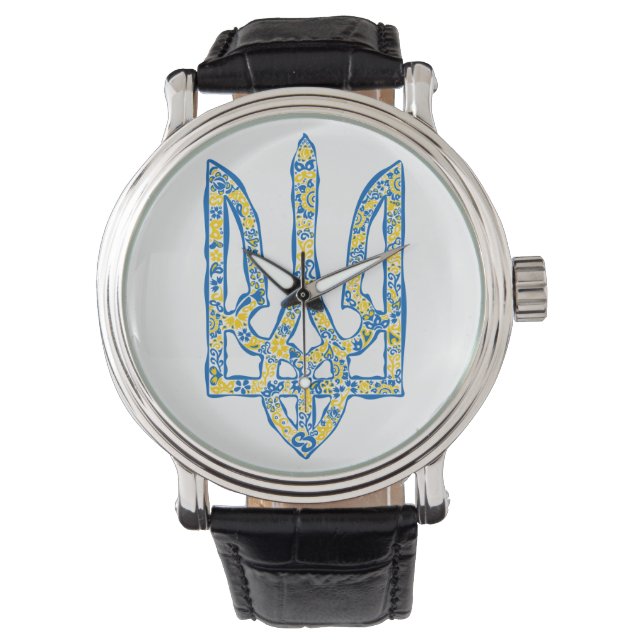 Montre Emblème national de l'Ukraine (devant)