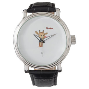 Montre émoticône éjaculation coeur embrasser visage giraf