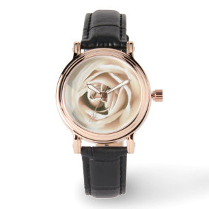 Montre Empreinte rose blanche