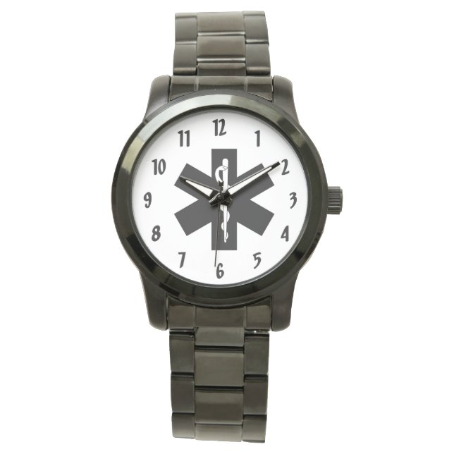 Montre EMS EMT Paramedic Secourt Star (devant)