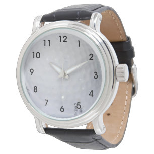 Montre en acier inoxydable classique de golf