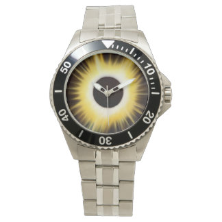 Montre en acier inoxydable Eclipse
