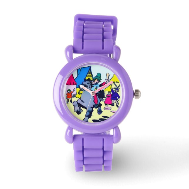 Montre en acier inoxydable Jack Kids Réglable Beze (Recto)