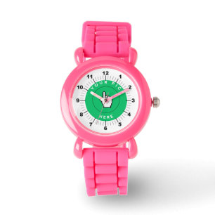 Montre en cuir pour enfant - Personnalisé - Partie