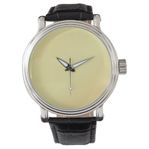 Montre en cuir Turquoise pour hommes classique et 