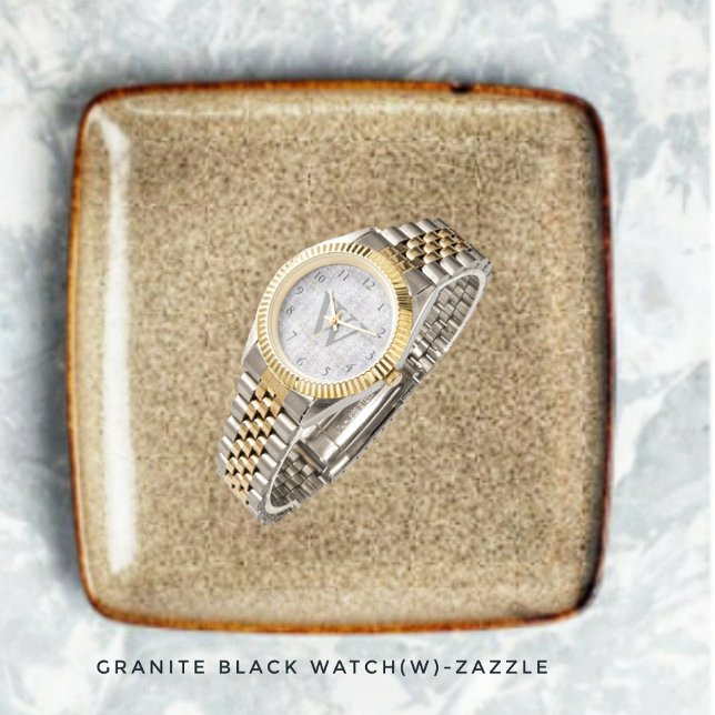 Montre en granit noir (Créateur téléchargé)