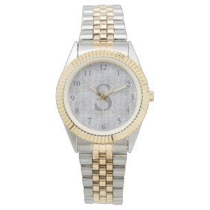 Montre en granit noir