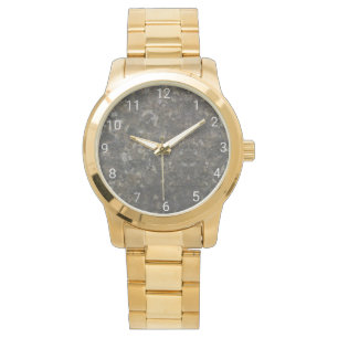 Montre en marbre à motifs