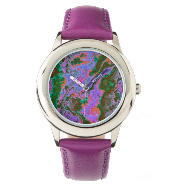 Montre en marbre aigre (devant)