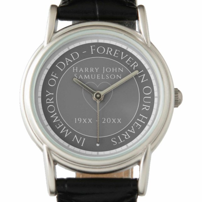 Montre En mémoire de papa (Créateur téléchargé)