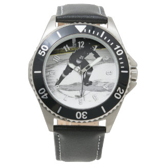 Montre En mouvement - Joueur de hockey