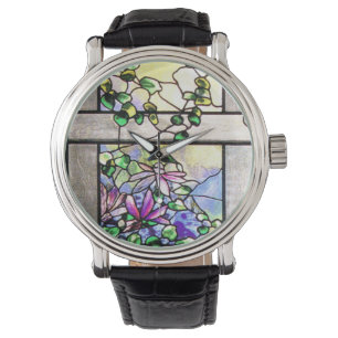 Montre en verre souillé