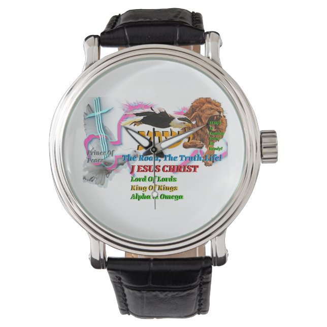 Montre End time watch, Gospel Watch, Unique watch, watch (devant)