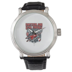 Montre Énergie de but Suisse Skeleton Striker Nations B