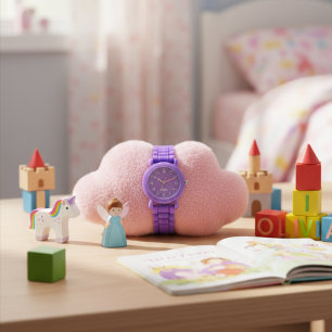 Montre Enfant Personnalisée Fille Lavande 