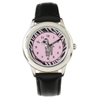 Montre Enfant Zèbre Mignon