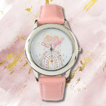 Montre Enfants arc-en-ciel rose mignon<br><div class="desc">Laissez le style de votre enfant briller avec notre jolie montre arc-en-ciel rose. Conçue avec un charme ludique, cette montre est dotée d'une magnifique illustration arc-en-ciel rose qui ajoute une touche de fantaisie à leur poignet. Avec son design adorable et sa fonctionnalité fiable, cette montre est à la fois un...</div>