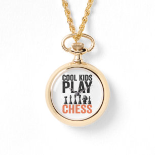 Montre Enfants cool Jouer aux échecs Amoureux du jeu d'éc