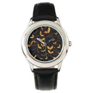 Montre Enfants Halloween chauves-souris