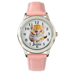 Montre Enfants Monogramme Kitten