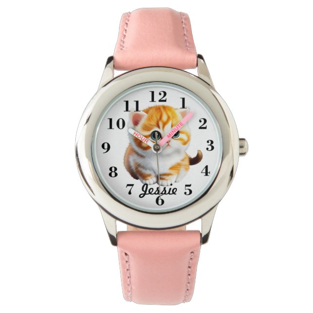 Montre Enfants Monogramme Kitten (devant)