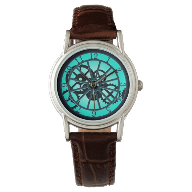 Montre Engins mécaniques à fibres gothiques et manoeuvres (devant)