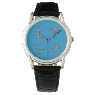 Montre Ensemble d'ancre de bateau de dessin animé