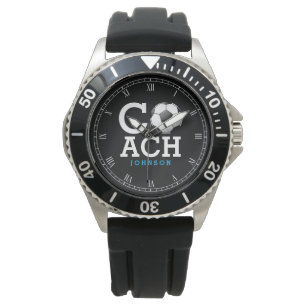 Montre Entraîneur nommé fait sur commande du football