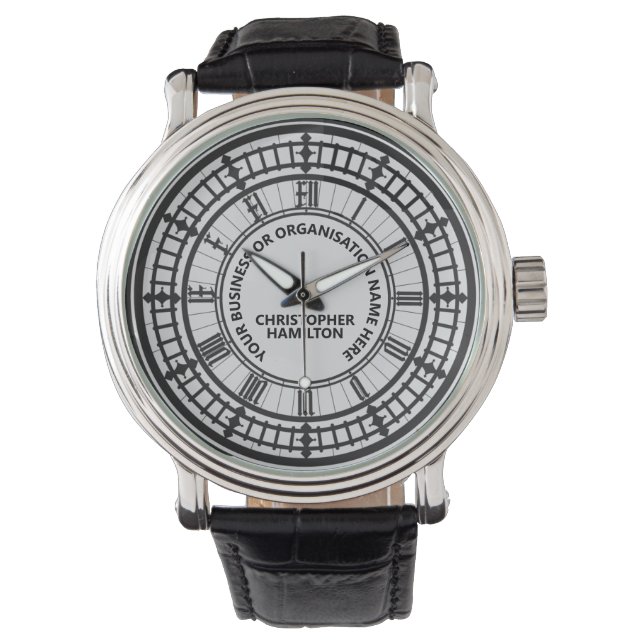 Montre Entreprise ou société marquée (devant)