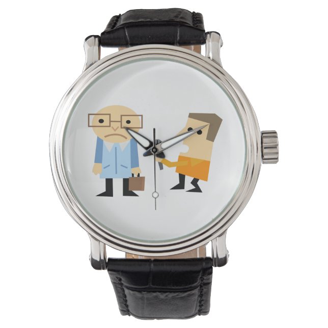 Montre Entrevue d'actualité (devant)
