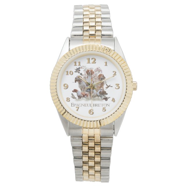 Montre Épagneul Breton   (devant)