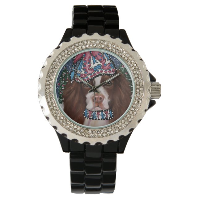 MONTRE EPAGNEUL SPRINGER ANGLAIS (devant)