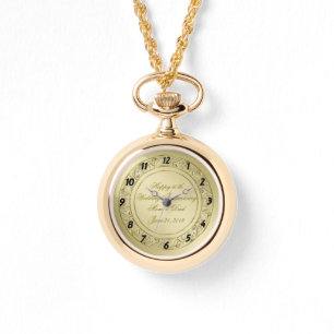 Montre Épanouir noces d'or 50e anniversaire de mariage