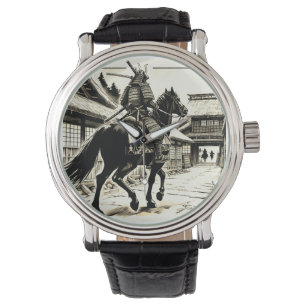 Montre Epic Samurai Rider Manga Art Imprimer