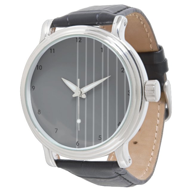 Montre Épingle de revers en drap argenté (Incliné)