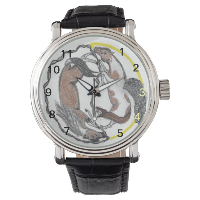 Montre Équilibre entre la mère et la fille (devant)