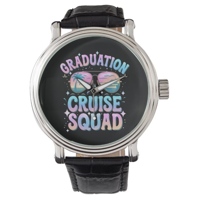 Montre Équipage de croisière de remise de diplôme bateau  (devant)