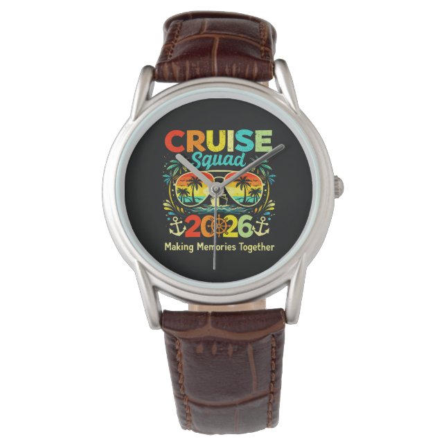 Montre Équipe de croisière Vacances d'été 2026 (devant)