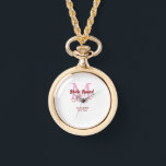 Montre Équipe de mariée ajoutez nom monogramme demoiselle<br><div class="desc">beau design</div>