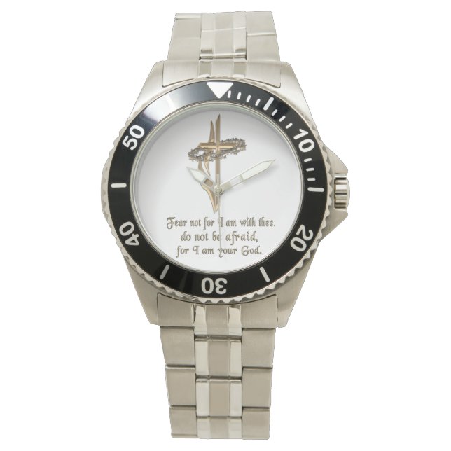 MONTRE ESAÏE 41:10 (devant)