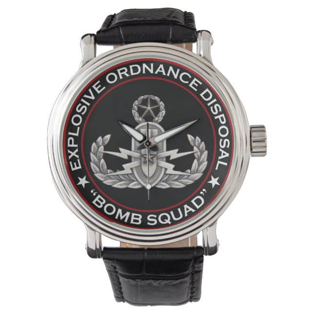 Montre Escadron de bombardement principal EOD (devant)