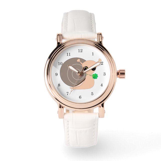 Montre Escargot au Trèfle (Recto)
