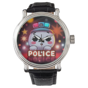 Montre Escouade de police mignonne – Conception de patrou