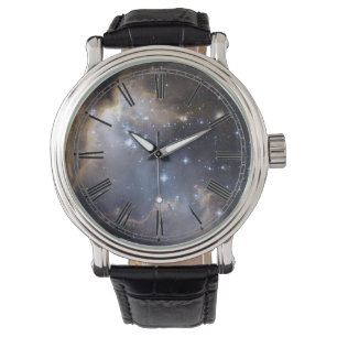 Montre Espace Nebula Galaxy Numéros romains